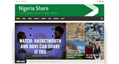 Desktop Screenshot of nigeriashare.com